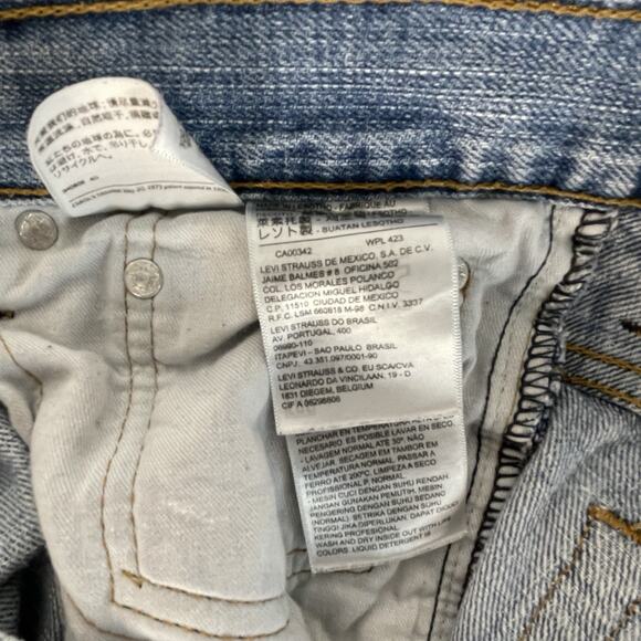 Levi's 569 Loose Straight Fit Mens' Jeans Tag Size 32x34, Measured 33x32 - Picture 6 of 7